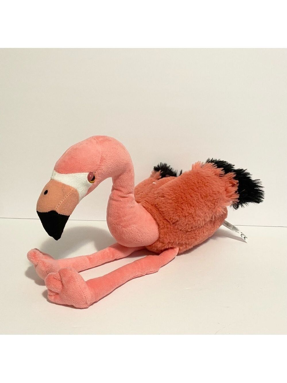 The Petting Zoo Flamingo Plush 15” Stuffed Animal Toy Pink Bird Kids Stuffie